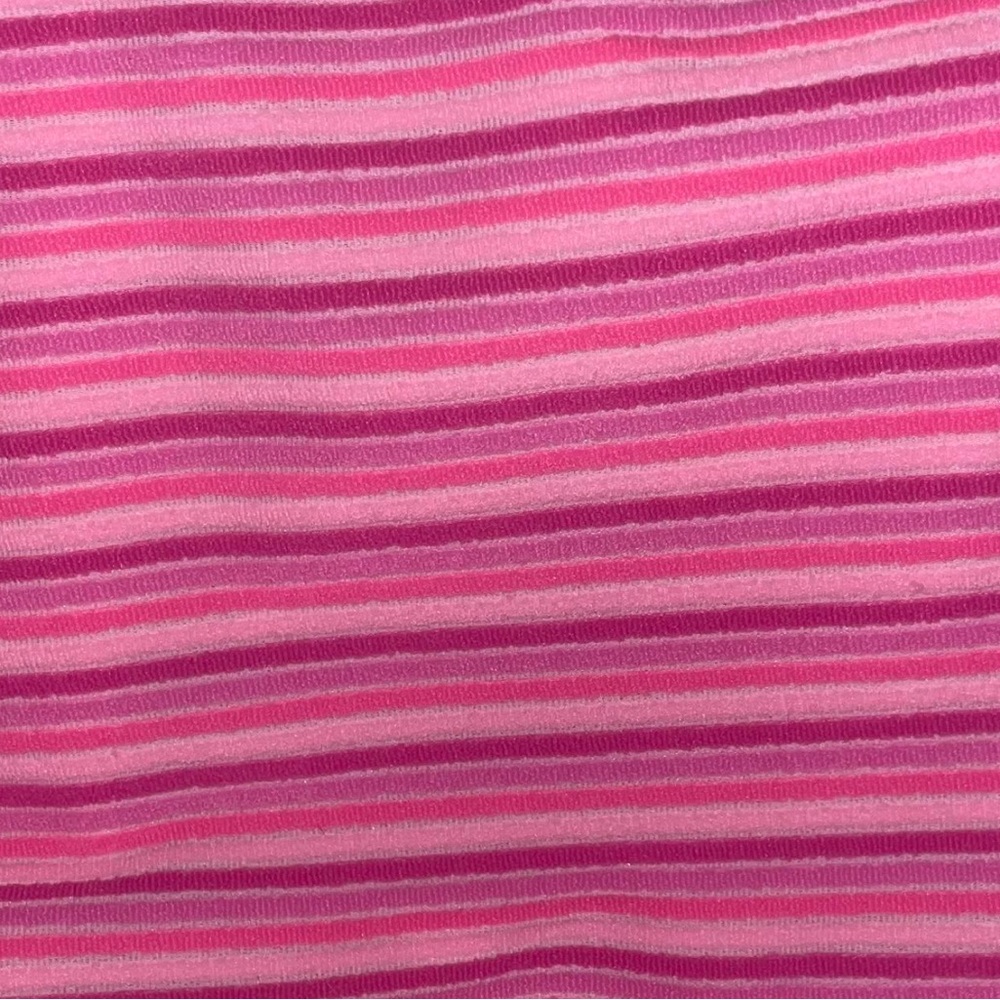 Pink and White Striped Halter Dress - Picture 4 of 4